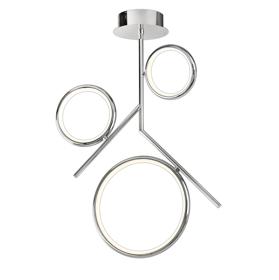 Olimpia Polished Chrome Ceiling Lights Mantra Semi Flush Fittings Olimpia Polished Chrome Ceiling Lights Mantra Semi Flush Fittings